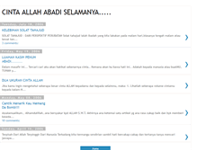 Tablet Screenshot of cintateragung.blogspot.com