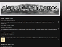 Tablet Screenshot of elgordoconbarros.blogspot.com