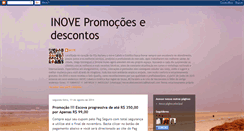 Desktop Screenshot of inove-descontos.blogspot.com