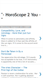 Mobile Screenshot of horoscope2you.blogspot.com