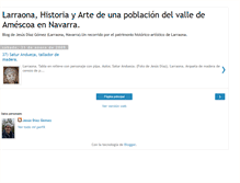 Tablet Screenshot of larraona-navarra.blogspot.com