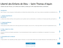 Tablet Screenshot of liberte-des-enfants-de-dieu.blogspot.com