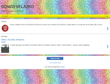 Tablet Screenshot of gonzovelazko.blogspot.com