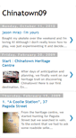 Mobile Screenshot of chinatown09.blogspot.com