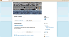 Desktop Screenshot of luontovarpala.blogspot.com