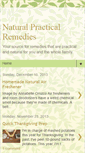 Mobile Screenshot of naturalpracticalremedies.blogspot.com