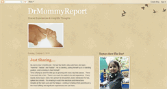 Desktop Screenshot of drmommyreport.blogspot.com