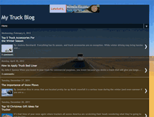 Tablet Screenshot of mytruck-blog.blogspot.com
