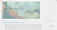 Desktop Screenshot of jus-de-myrtille.blogspot.com