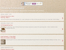 Tablet Screenshot of obtaininghomeostasis.blogspot.com