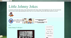 Desktop Screenshot of littlejohnnyjokesinc.blogspot.com