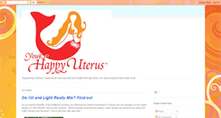 Desktop Screenshot of happyuterus.blogspot.com