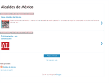 Tablet Screenshot of alcaldesdemexico.blogspot.com