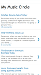 Mobile Screenshot of mymusiccircle.blogspot.com