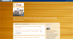 Desktop Screenshot of guiaeuropeu.blogspot.com