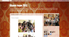 Desktop Screenshot of ghanateam2011.blogspot.com