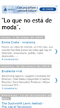 Mobile Screenshot of loquenoestademoda.blogspot.com