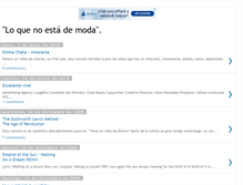 Tablet Screenshot of loquenoestademoda.blogspot.com