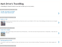 Tablet Screenshot of markdrivertravelblog.blogspot.com