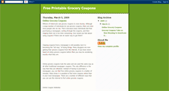 Desktop Screenshot of free-printable-grocery-coupons.blogspot.com