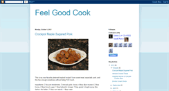 Desktop Screenshot of feelgoodcook.blogspot.com