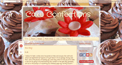 Desktop Screenshot of cake-confections.blogspot.com