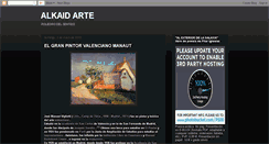 Desktop Screenshot of alkaidarte.blogspot.com