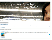 Tablet Screenshot of hellosaidjenelle.blogspot.com