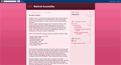 Desktop Screenshot of naturalkosmetika.blogspot.com