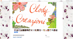 Desktop Screenshot of clodycreazioni.blogspot.com