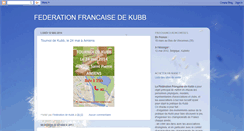 Desktop Screenshot of federationfrancaisedekubb.blogspot.com