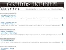 Tablet Screenshot of grubbsinfiniti.blogspot.com