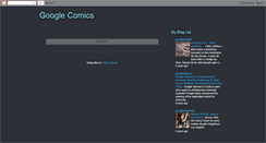 Desktop Screenshot of google-comic.blogspot.com