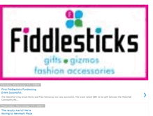 Tablet Screenshot of fiddlesticksgifts.blogspot.com