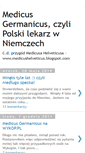 Mobile Screenshot of medicusgermanicus.blogspot.com