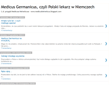 Tablet Screenshot of medicusgermanicus.blogspot.com
