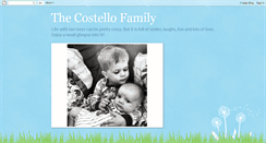 Desktop Screenshot of liamcostellofamily.blogspot.com