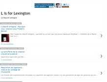 Tablet Screenshot of lisforlexington.blogspot.com