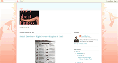 Desktop Screenshot of koushikphysio.blogspot.com