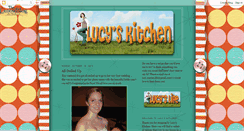 Desktop Screenshot of lucyskitchen.blogspot.com