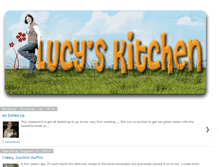 Tablet Screenshot of lucyskitchen.blogspot.com