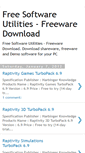 Mobile Screenshot of free-software-utilities.blogspot.com