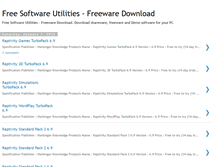 Tablet Screenshot of free-software-utilities.blogspot.com