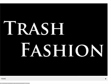 Tablet Screenshot of fashionastrash.blogspot.com
