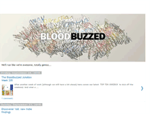 Tablet Screenshot of bloodbuzzed.blogspot.com