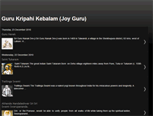 Tablet Screenshot of joyguru-a-z.blogspot.com