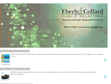 Tablet Screenshot of eberlycollardpr.blogspot.com