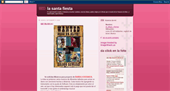 Desktop Screenshot of fiestasanta.blogspot.com