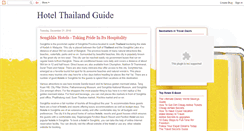 Desktop Screenshot of hotel-thailand-guide.blogspot.com