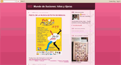 Desktop Screenshot of mundo-de-ilusiones.blogspot.com